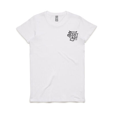 Plain Women White T-Shirt - Women's Maple Tee Thumbnail